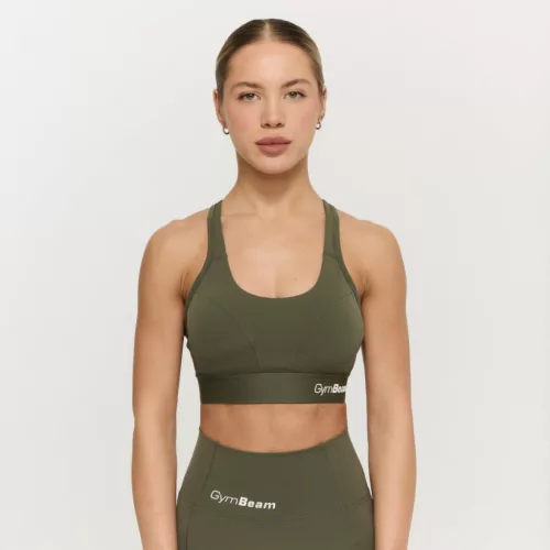 Combat sportmelltartó Olive Grey - XS - szürke - GymBeam