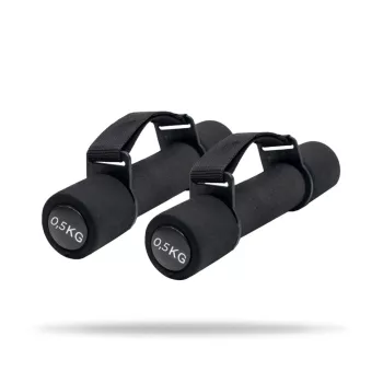 Pulse kardió súlyzók - 0.5 kg - fekete - GymBeam