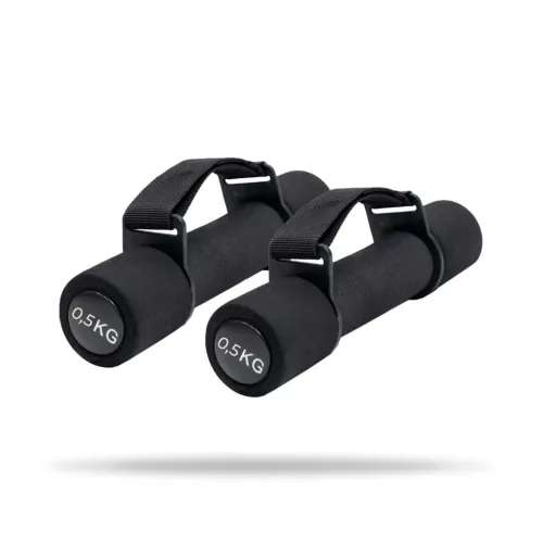Pulse kardió súlyzók - 0.5 kg - fekete - GymBeam