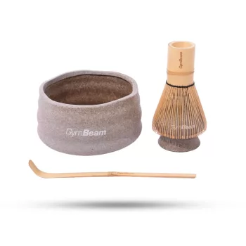 Matcha tea szett - barna - GymBeam
