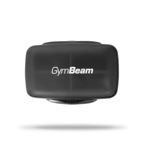 Ultimate Pillbox Black - fekete - GymBeam