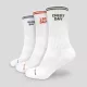 GymRat zokni 3Pack White - S - multicolor - GymBeam