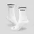 Breathe zokni White - XL - fehér - GymBeam