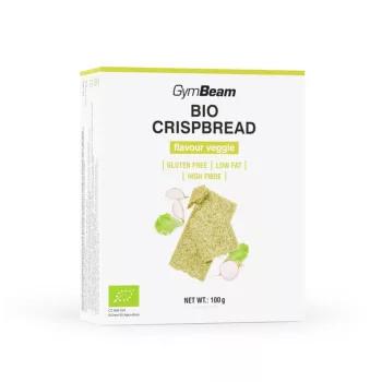 BIO Ropogós kenyér - 100 g - veggie - GymBeam
