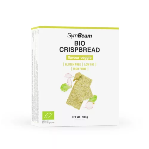BIO Ropogós kenyér - 100 g - veggie - GymBeam