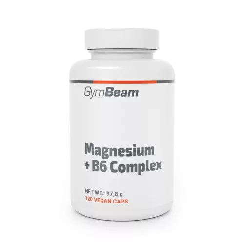 Magnézium + B6 komplex - 120 kapszula - GymBeam