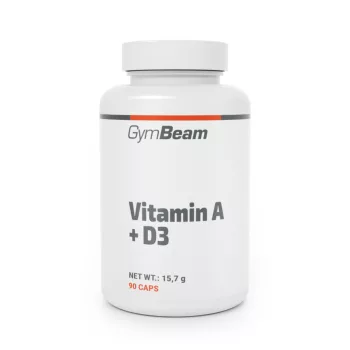 A + D3-vitamin - 90 kapszula - GymBeam