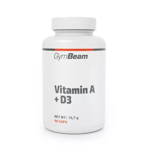 A + D3-vitamin - 90 kapszula - GymBeam
