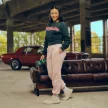 GymBabe női melegítőnadrág Cherrybloom - M - rózsaszín - GymBeam