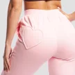 GymBabe női melegítőnadrág Cherrybloom - L - rózsaszín - GymBeam