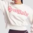GymBabe női pulóver Cloud - M - szürke - GymBeam