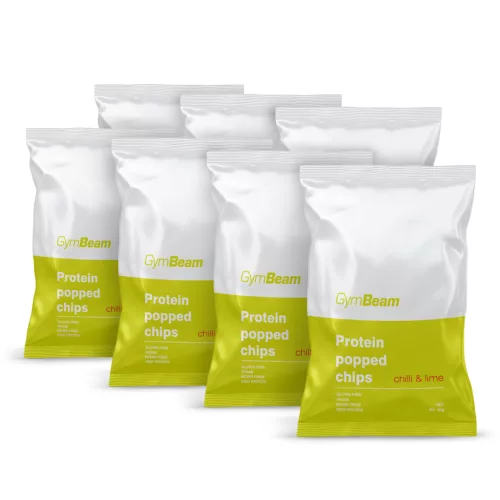 Protein Chips - 7 x 40 g - chilli és lime - GymBeam