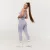 Lift varrásmentes női leggings Violet - XS - lila - GymBeam