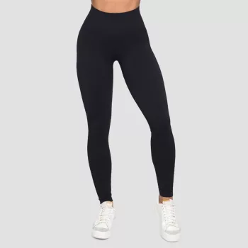   Lift varrásmentes női leggings Black - XS - fekete - GymBeam