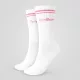 Crew zokni Pink - S - fehér - GymBeam
