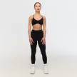 Fierce női V-back leggings Black - S - fekete - GymBeam