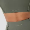 Women‘s Cosmo Cropped T-shirt Olive - XS - zöld - GymBeam