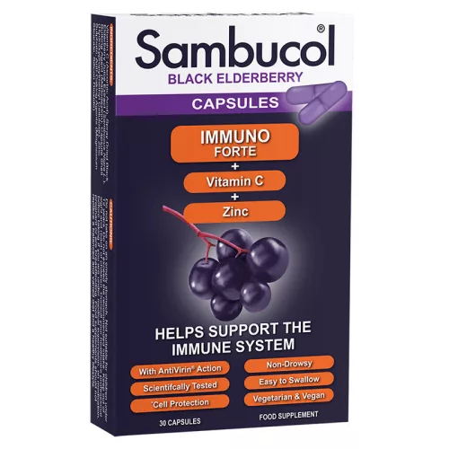 Sambucol Immuno Forte 30 kapszula