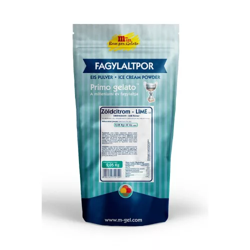 Zöldcitrom-lime ízű fagylaltpor 2,05 kg