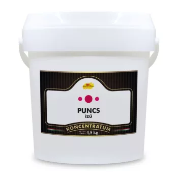 Puncs ízű koncentrátum 4,5 kg