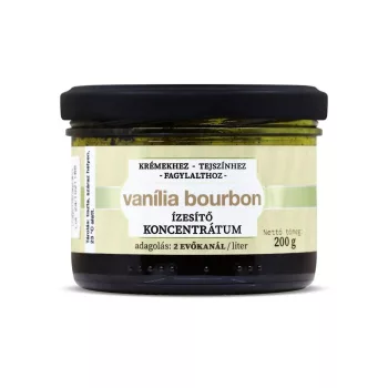 Vanília Bourbon fagylalt ízesítő koncentrátum 200 g