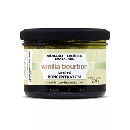 Vanília Bourbon fagylalt ízesítő koncentrátum 200 g