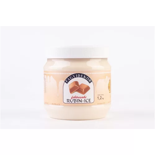 RUBIN-ICE FEHÉR FAGYLALTBEVONÓ 4,5 kg