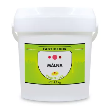 Rubin-ice málna fagylaltbevonó 4,5 kg