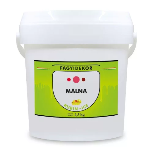 Rubin-ice málna fagylaltbevonó 4,5 kg