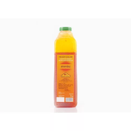Frizzy-Color Ananász ízesítő és színező koncentrátum 1 kg