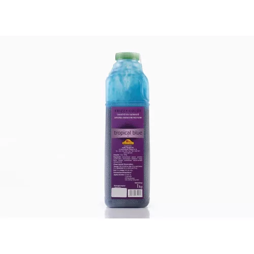 Frizzy-Color Tropical blue ízesítő és színező koncentrátum 1 kg