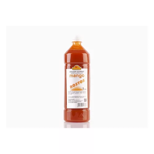 Frizzy Mangó ízű rostos szirup 1 l