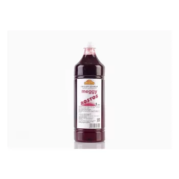 Frizzy meggy ízű rostos szirup 1 l