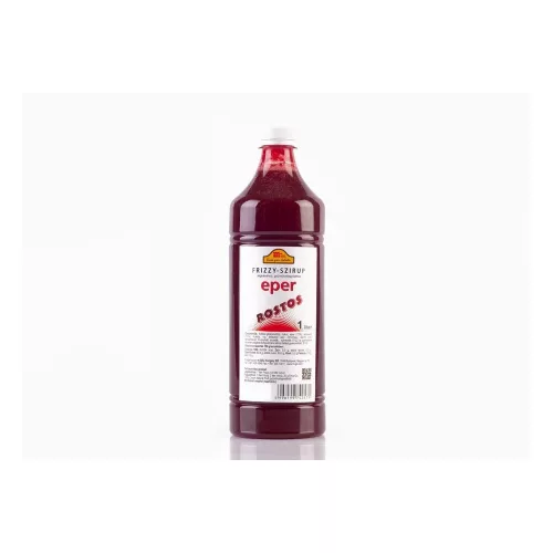 Frizzy Eper rostos szirup 1 l