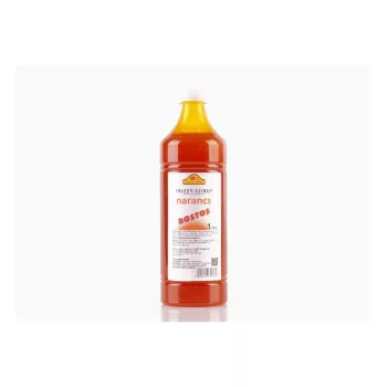 Frizzy Narancs ízű rostos szirup 1 l