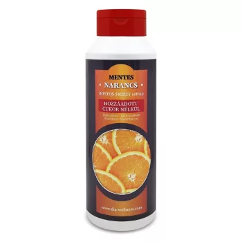 Mentes zéró rostos szirup 900 ml narancs