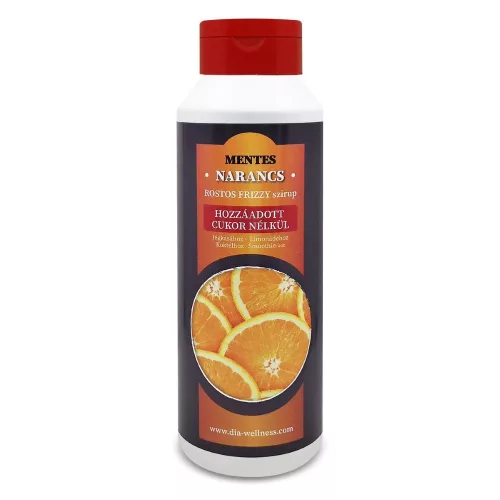 Mentes zéró rostos szirup 900 ml narancs