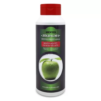 Mentes zéró rostos szirup 900 ml zöldalma