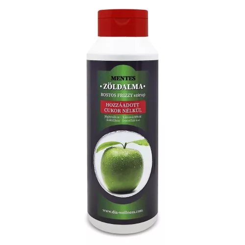 Mentes zéró rostos szirup 900 ml zöldalma