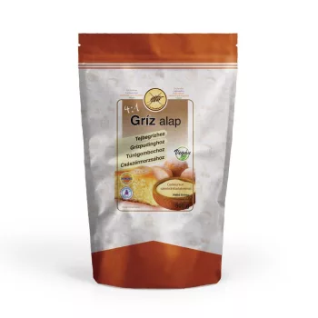   Gluténmentes 4in1 gríz alap (szénhidrátcsökkentett, tejmentes, vegán)