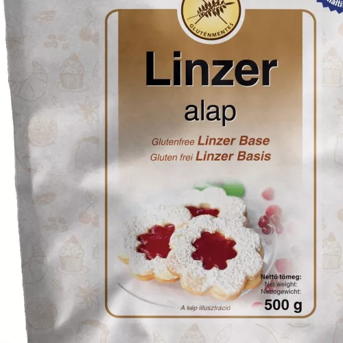 Gluténmentes Linzer alap (maltit mentes)