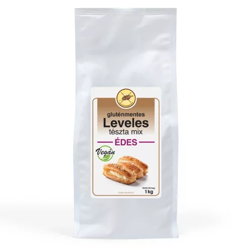 Gluténmentes Vegán Leveles tészta mix édes kukorica alapú 1 kg