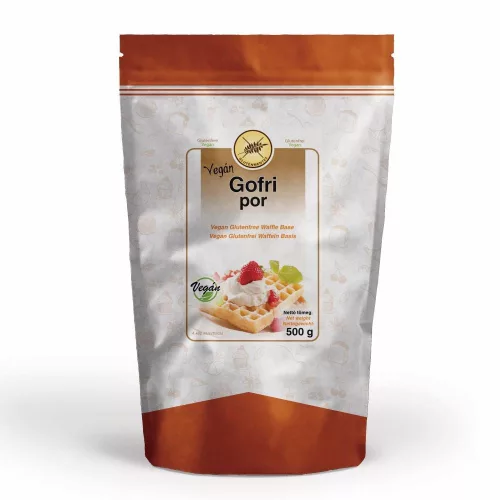 Gluténmentes Vegán Gofripor