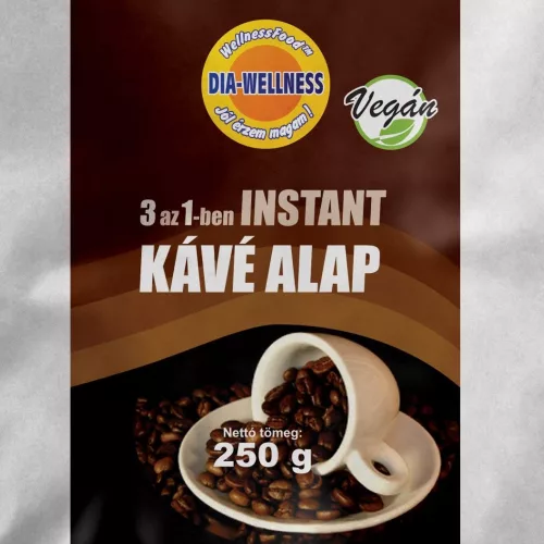 Dia-Wellness Kávé 3:1 édesítőszerrel