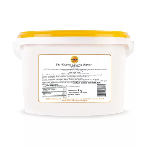 Dia-wellness cheesecake 15 kg