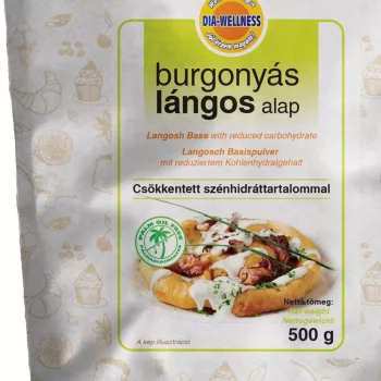 Dia-Wellness Burgonyás lángos alap
