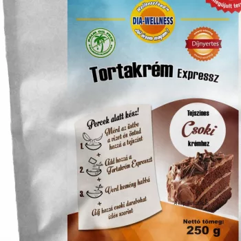 Maltit mentes csoki ízű tortakrém expressz