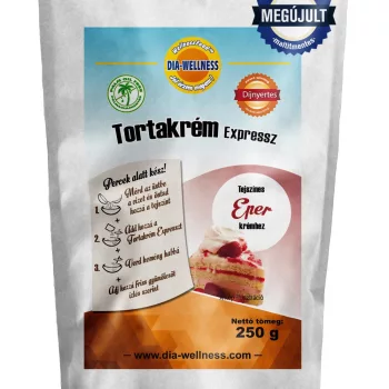 Maltit mentes Dia-Wellness Tortakrém Express eper