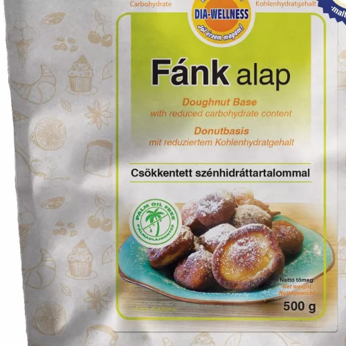 Dia-Wellness fánk alap maltit nélkül