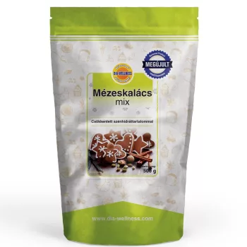 Maltit Mentes Dia-Wellness Mézeskalács mix